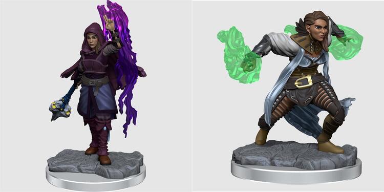 D&D Nolzur's Marvelous Unpainted Miniatures - Wave 20: Half-Elf Warlock