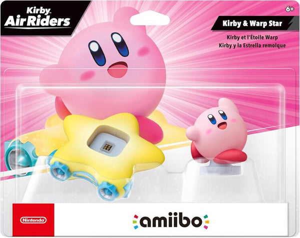 Kirby Air Riders: Kirby & Warp Star Amiibo