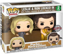 Pop! Parks and Recreation: Leslie & Ron Locked In [2-Pack] (used)