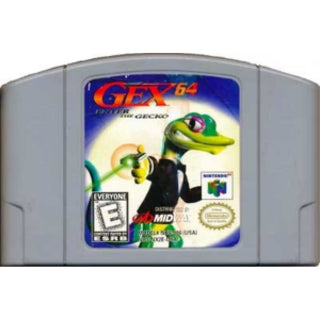 Gex 64 (Cartridge Only; Sticker Damage) (used)