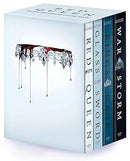 Victoria Aveyard - Red Queen 4-Book Box Set (Red Queen, Glass Sword, King's Cage, War Strom) (Paperback) (used)