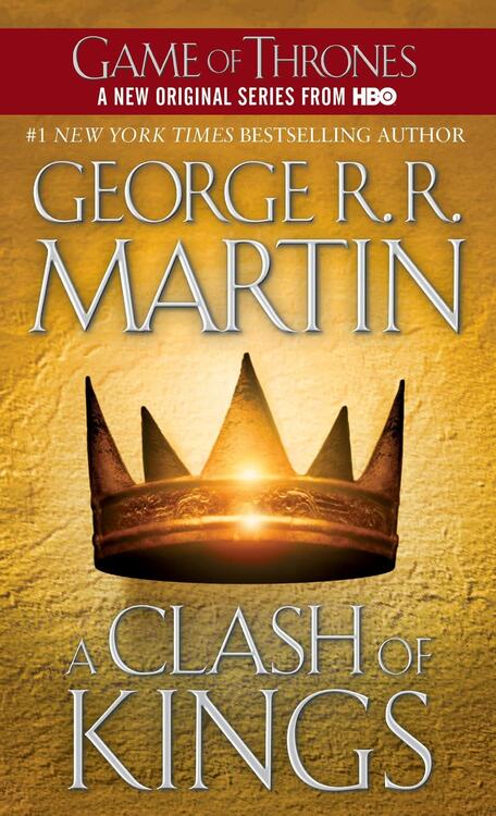 George R.R. Martin - A Clash of Kings (A Song of Ice and Fire, Book 2) (Mass Market Paperback, 2011) (used)