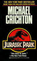 Michael Crichton - Jurassic Park (Jurassic Park, Book 1) (Mass Market Paperback, 1991) (used)