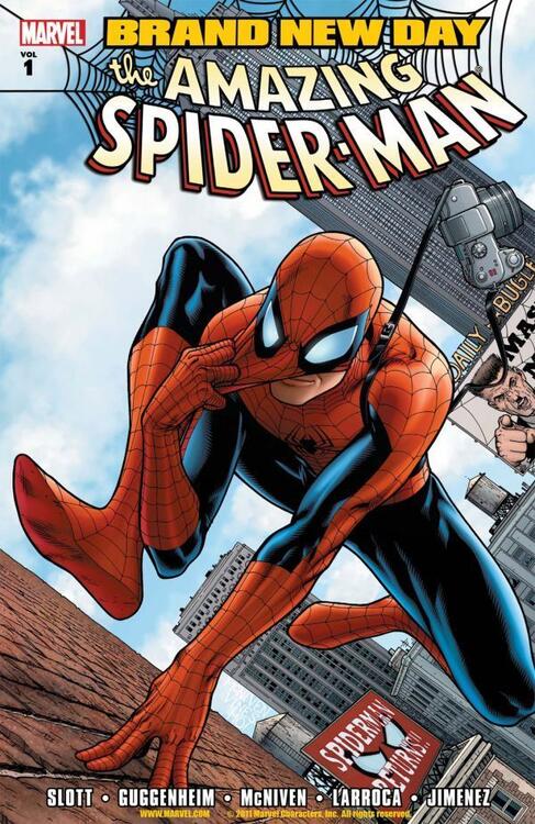 The Amazing Spider-Man: Brand New Day - Volume 1 (Hardcover) (used)