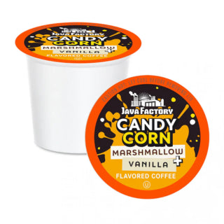 Java Factory-Candy Corn Single Serve, 12 Pack