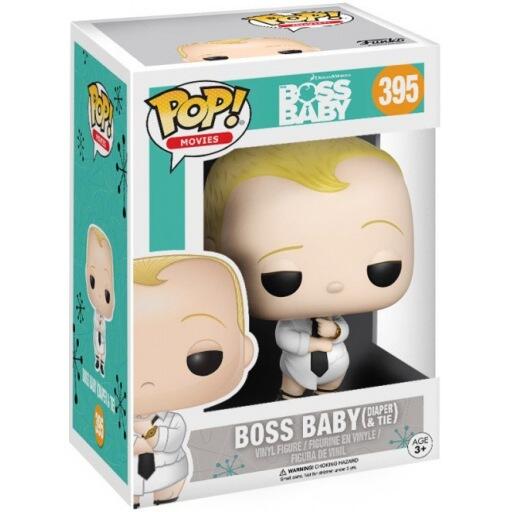 Pop! Boss Baby: Boss Baby (Diaper & Tie) [395] (used)