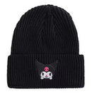 Sanrio Kuromi Knitted Beanie (Black)