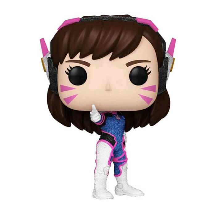 Pop! Overwatch: D.Va [491] Diamond Glitter (used)