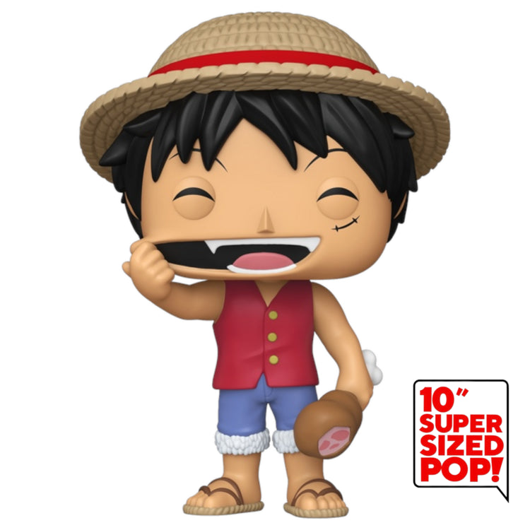 Pop! One Piece: Monkey D. Luffy [1945] Jumbo Sized (used)