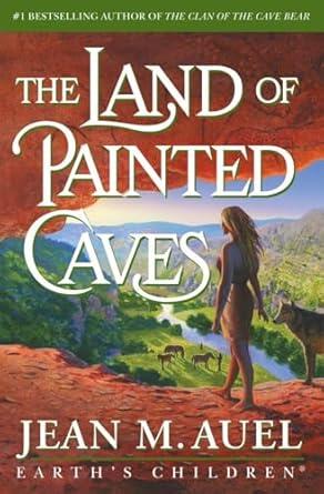 Jean M. Auel - Earth's Children: The Land of Painted Caves (Book 6) (Hardcover) (used)