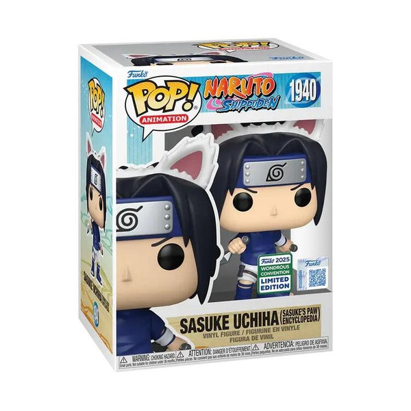Pop! Naruto: Sasuke Uchiha (Sasuke's Paw Encyclopedia) [1940] (used)