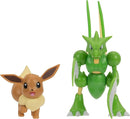 Pokemon Battle Figure Pack (Eevee, Scyther)