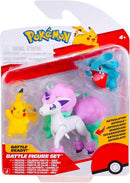 Pokemon Battle Figures (Pikachu + Gible + Galarian Ponyta)