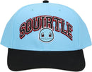 Pokémon Squirtle 007 Black Brim Snapback Hat