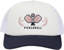Pickleball Paddles White Foam Trucker Hat