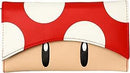 Nintendo Super Mario Bros Red Mushroom Womens Trifold Wallet