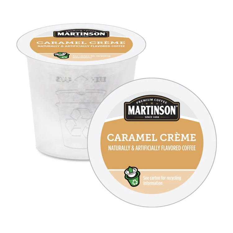Martinson-Caramel Crème Single Serve Coffee 24 Pack