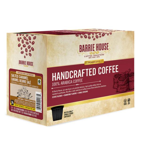 Barrie House-Salted Caramel Single Serve Coffee 24 Pack