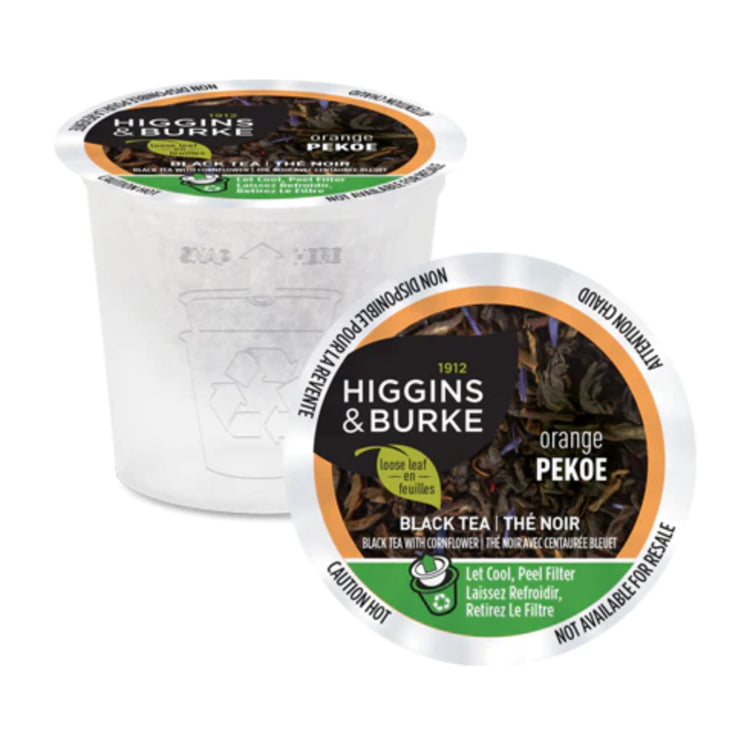 Higgins & Burke-Orange Pekoe Loose Leaf Single Serve Tea 24 Pack