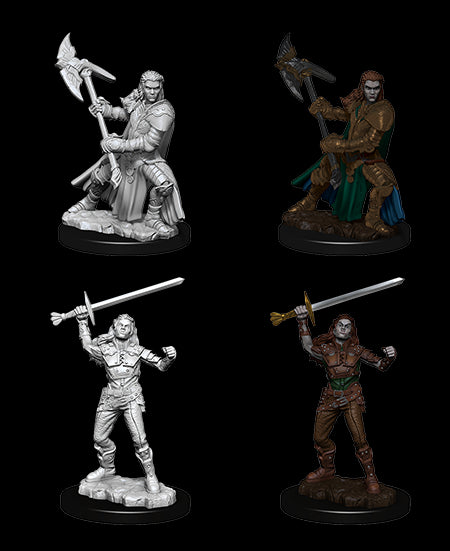 D&D Nolzur's Marvelous Unpainted Miniatures - Wave 07: Half-Orc Fighter Female