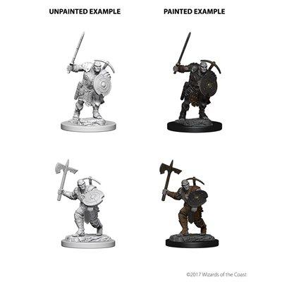 D&D Nolzur's Marvelous Unpainted Miniatures - Wave 04: Earth Genasi Fighter Male