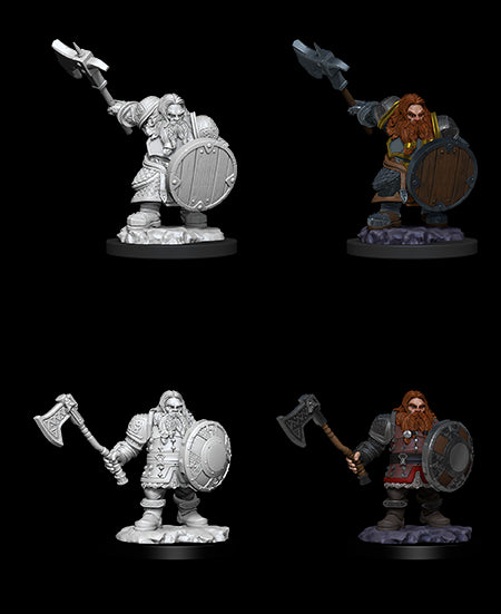 D&D Nolzur's Marvelous Miniatures - Wave 11: Dwarf Fighter Male