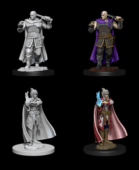 D&D Nolzur's Marvelous Miniatures - Wave 08: Human Ranger & Moon Elf Sorcerer