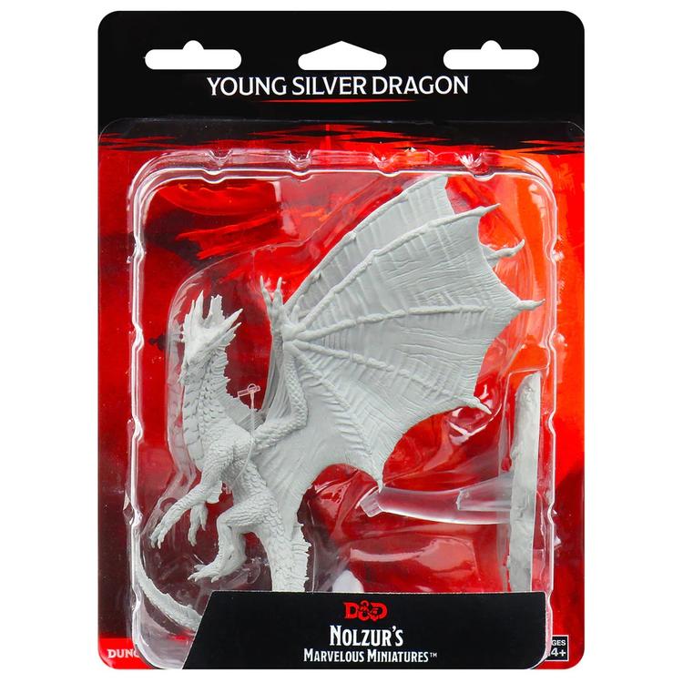 D&D Nolzur's Marvelous Miniatures - Wave 11: Young Silver Dragon