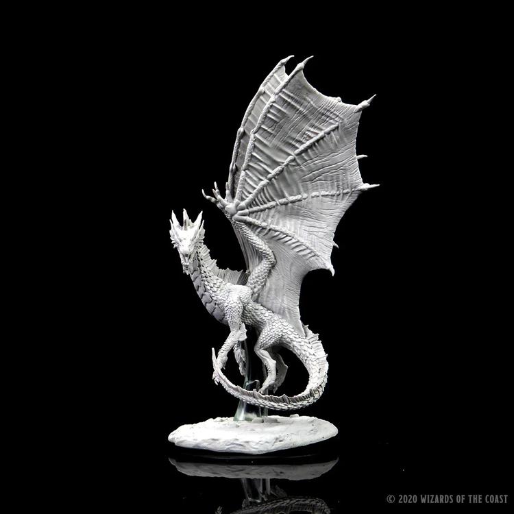 D&D Nolzur's Marvelous Miniatures - Wave 11: Young Silver Dragon