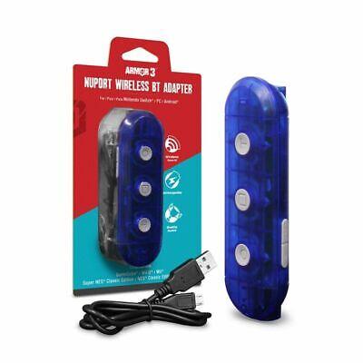 NuPort Wireless BT Adapter Switch/PC/Android/GC/WII U/WIIS/NES/SNES [Armor 3]