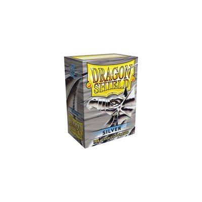 Dragon Shield Sleeves (Silver Classic) (100 count)