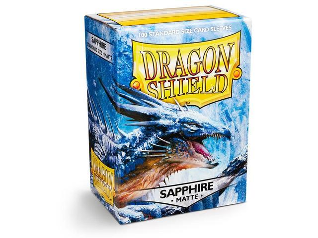 Dragon Shield Sleeves (Sapphire Matte) (100 count)