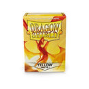 Dragon Shield Sleeves (Yellow Matte) (100 Count)