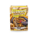 Dragon Shield Sleeves (Gold Matte) (100 Count)