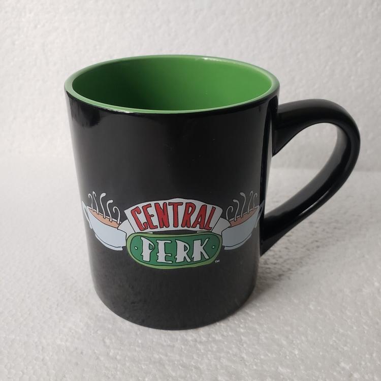 Friends Black With Logo Mug 11oz