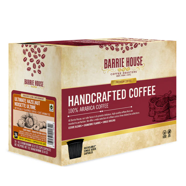 Barrie House-Ultimate Hazelnut Single Serve Coffee 24 Pack