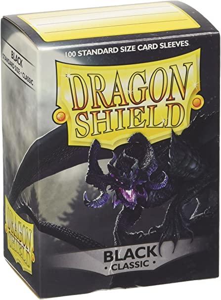 Dragon Shield Sleeves (Classic Black) (100 count)