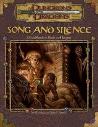 D&D: Song and Silence: A Guidebook to Bards and Rogues (used)