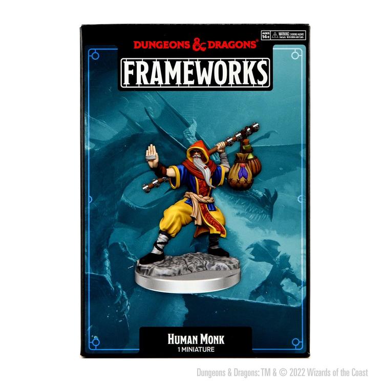 D&D Frameworks: Human Monk Male