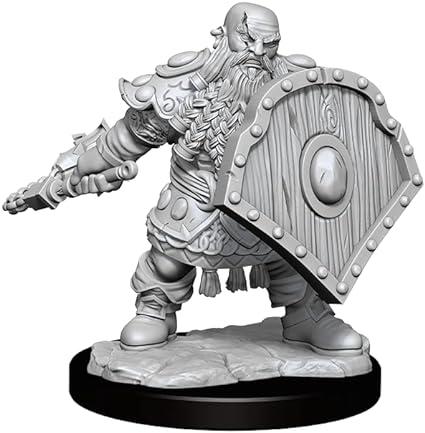 D&D Frameworks: Dwarf Fighter Male