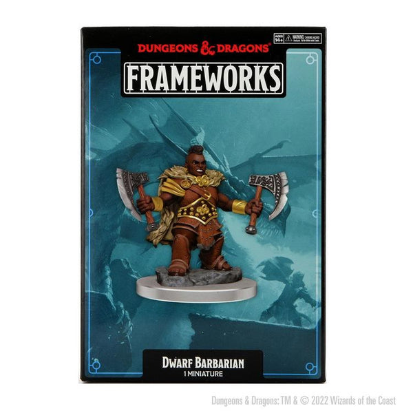 D&D Frameworks: Dwarf Barbarian Female