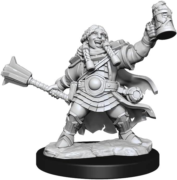 D&D Frameworks: Dwarf Cleric Female