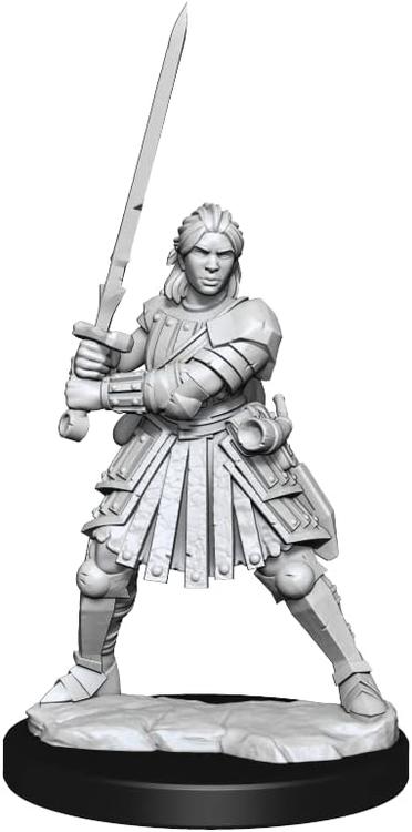 D&D Frameworks: Human Fighter Female