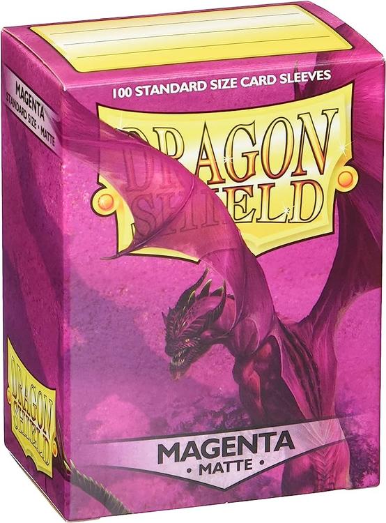 Dragon Shield Sleeves (Magenta Matte) (100 count)