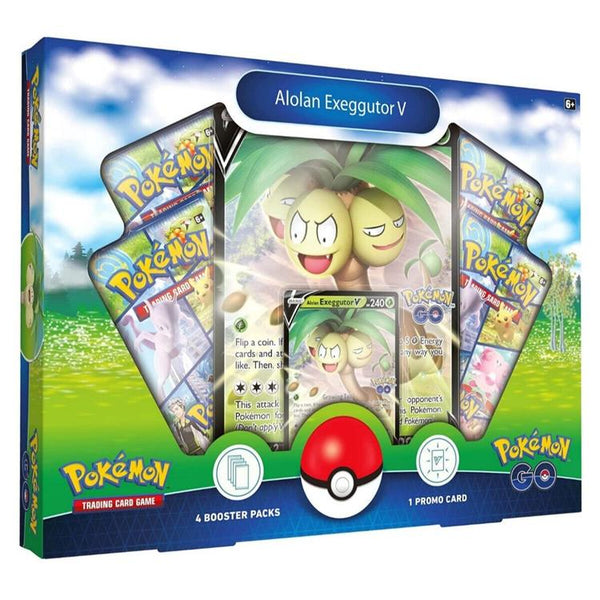Pokemon Go V collection Box Alolan Exeggutor