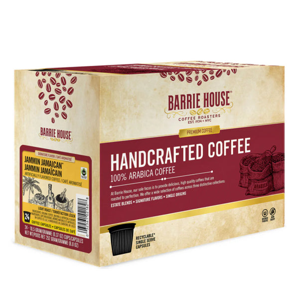 Barrie House-Jammin Jamaican Single Serve Coffee 24 Pack