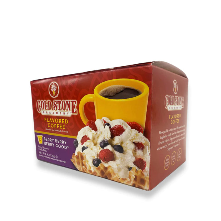 Cold Stone Creamery-Berry Berry Berry Good  Single Serve Coffee 12 Pack