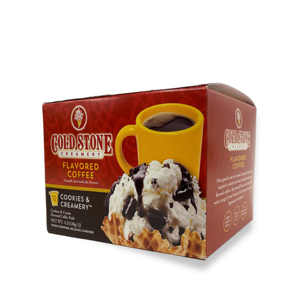 Cold Stone Creamery-Cookies & Creamery Single Serve Coffee 12 Pack