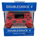 Double Shock PS4 Wireless Controller (Red)