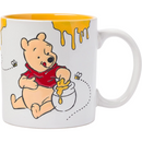 Winnie The Pooh Happy Face Bees Wax Resist Jumbo Mug, 20oz